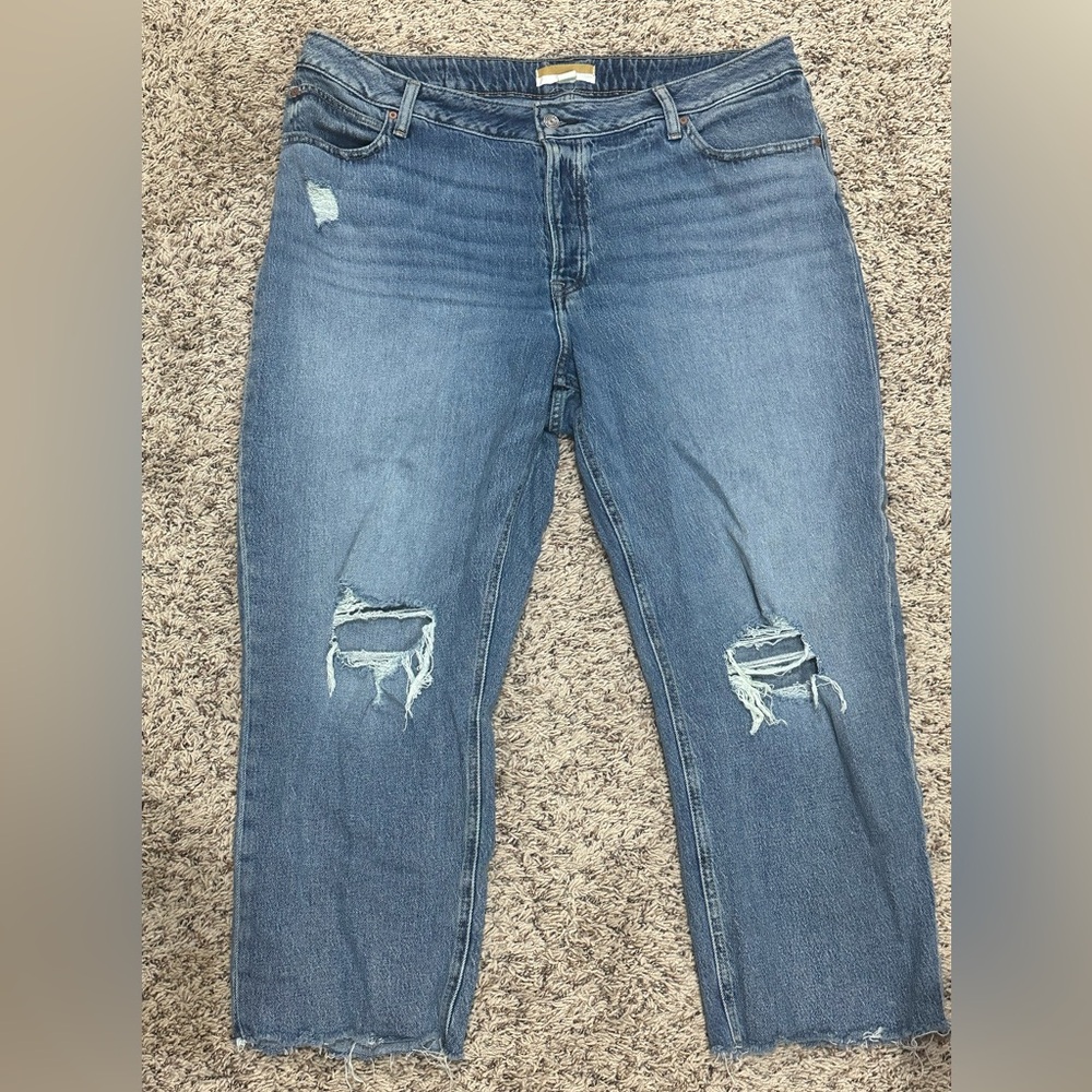 Maurice’s distressed jeans